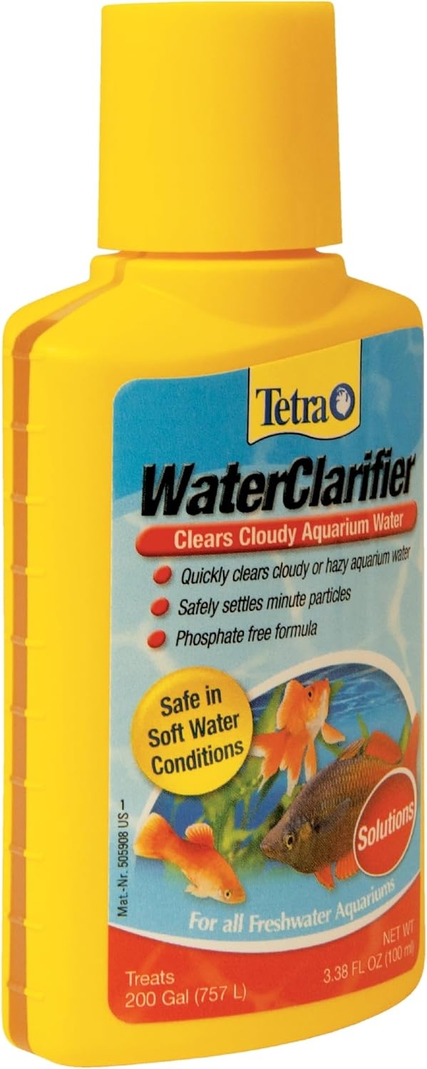 image:imageTetra Water Clarifier Aquarium Treatment Solution 338 oz Clears Cloudy Aquarium Water Safe to Use with Fish and Plants For Fresh Water338 Oz