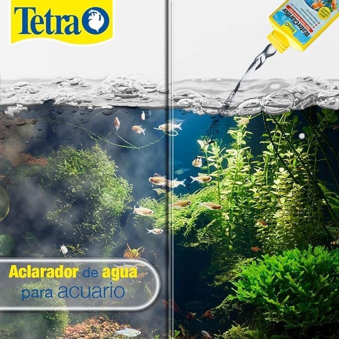 image:imageTetra Water Clarifier Aquarium Treatment Solution 338 oz Clears Cloudy Aquarium Water Safe to Use with Fish and Plants For Fresh Water884 oz