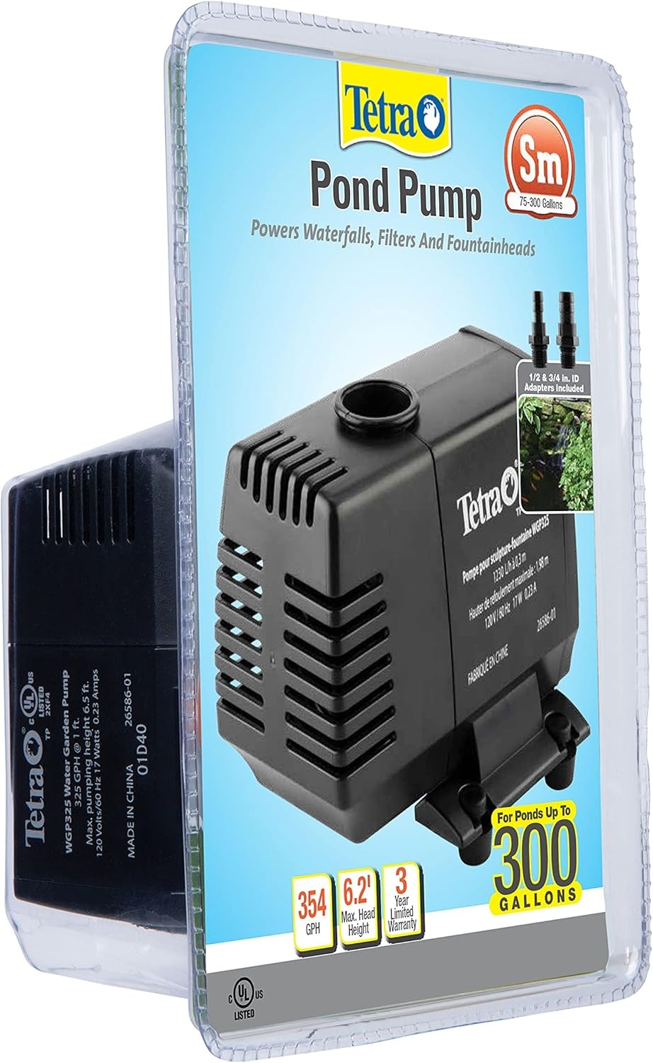 image:imageTetra Water Garden Pond Pump 1000 GPH Powers Waterfalls Filters and Fountains for Ponds 500 To 1000 Gallons50 to 500 Gallons
