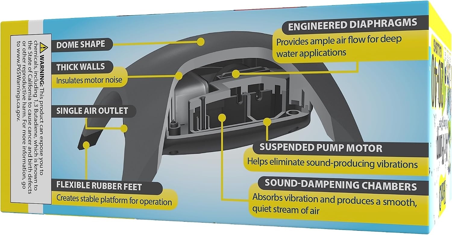 image:imageTetra Whisper Air Pump with Minimal Noise and Maximum Air Flow20 to 40 gallons