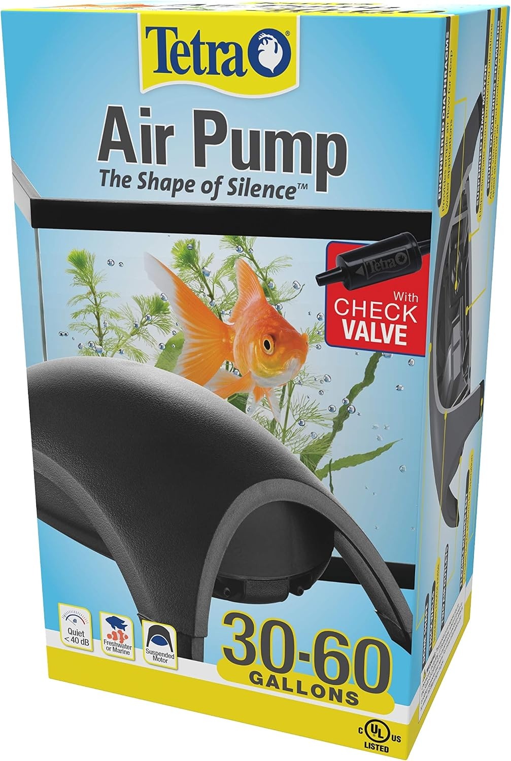 image:imageTetra Whisper Air Pump with Minimal Noise and Maximum Air Flow30 to 60 gallons