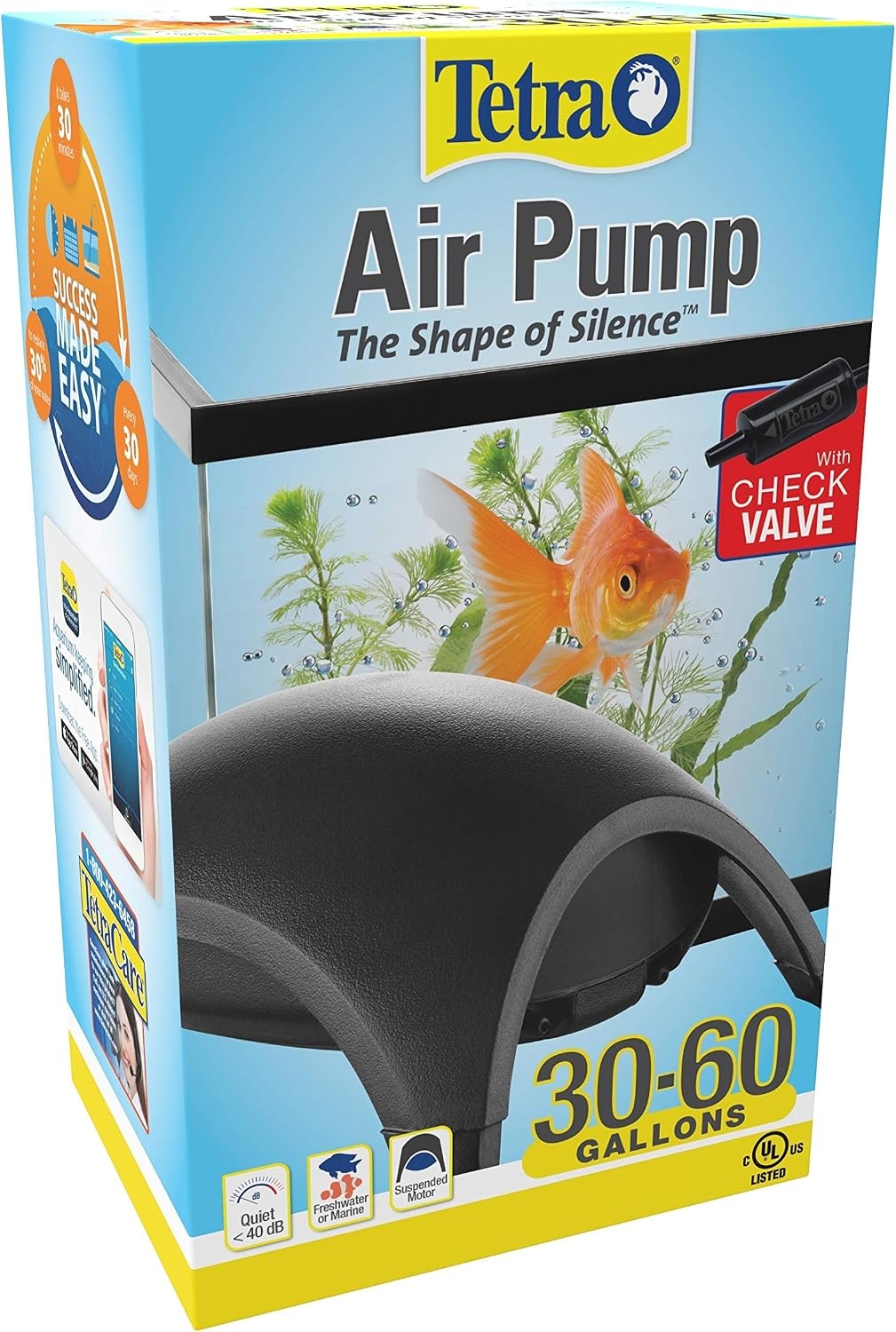 image:imageTetra Whisper Air Pump with Minimal Noise and Maximum Air Flow30 to 60 gallons