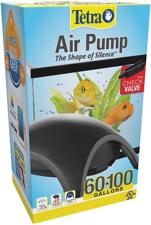 image:imageTetra Whisper Air Pump with Minimal Noise and Maximum Air Flow60 to 100 gallons