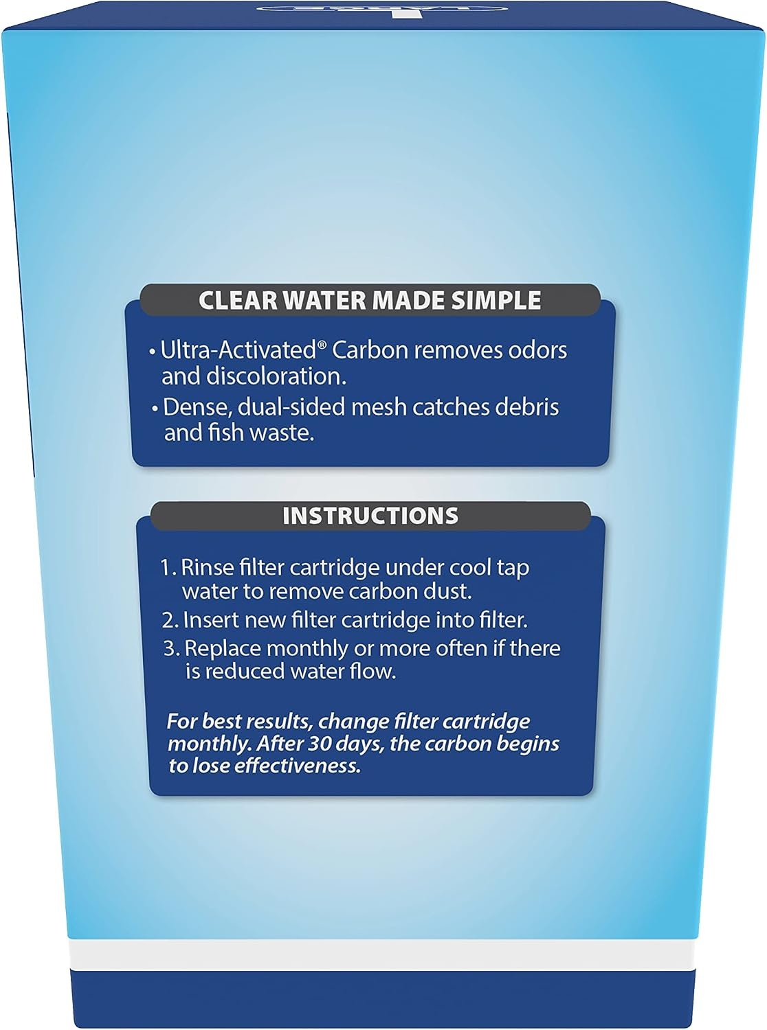 image:imageTetra Whisper BioBag Large Filter Cartridges for Aquariums 8 Count Unassembled Fits Tetra Whisper Fish Tank Filters 1030 Gal 2040 Gal PF20 30 40 60 IQ 20 30 45 60Standard