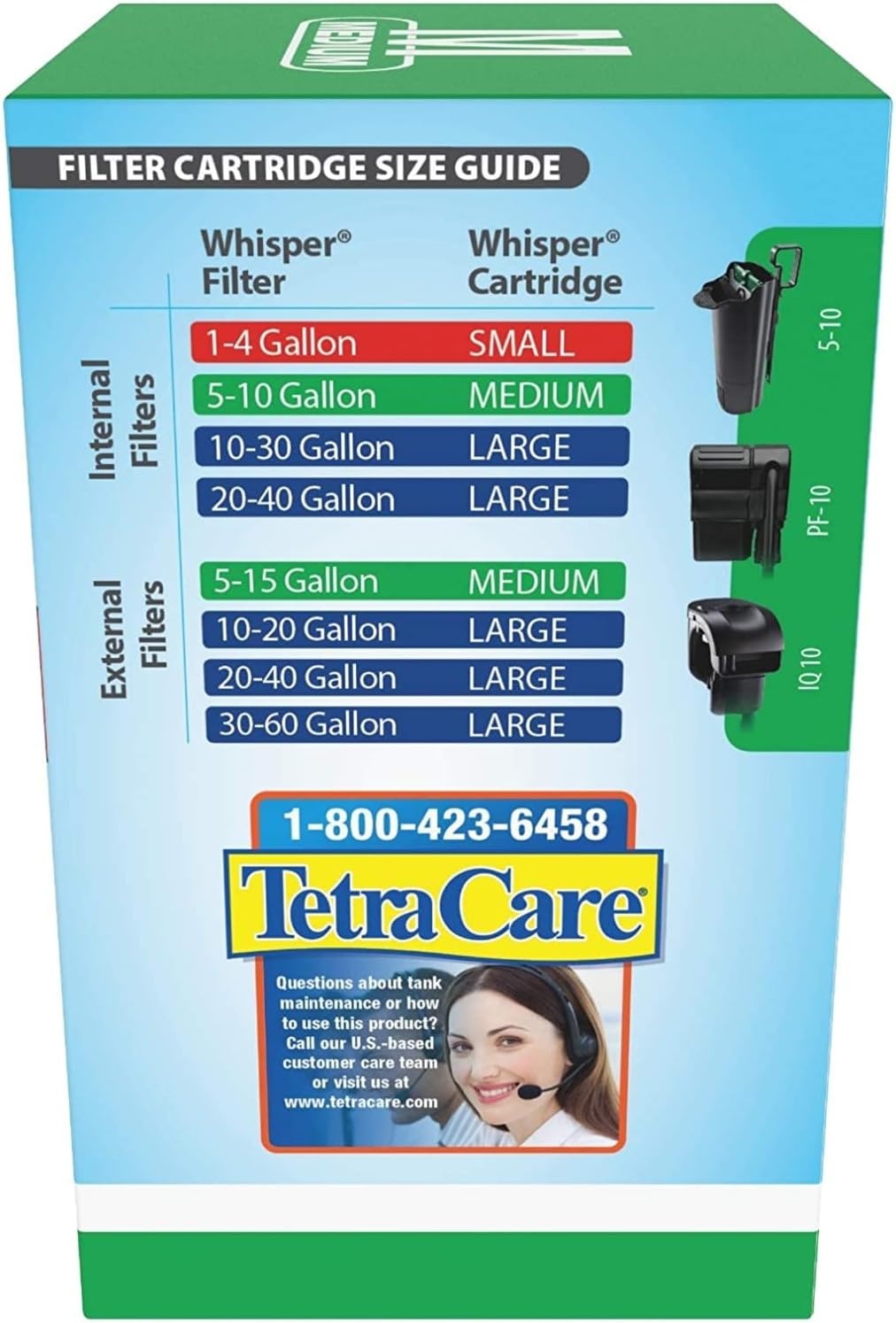 image:imageTetra Whisper BioBag Medium Filter Cartridges for Aquariums 12 Count Unassembled Fits Tetra Whisper Fish Tank Filters 510 Gal PF10 IQ 10Standard