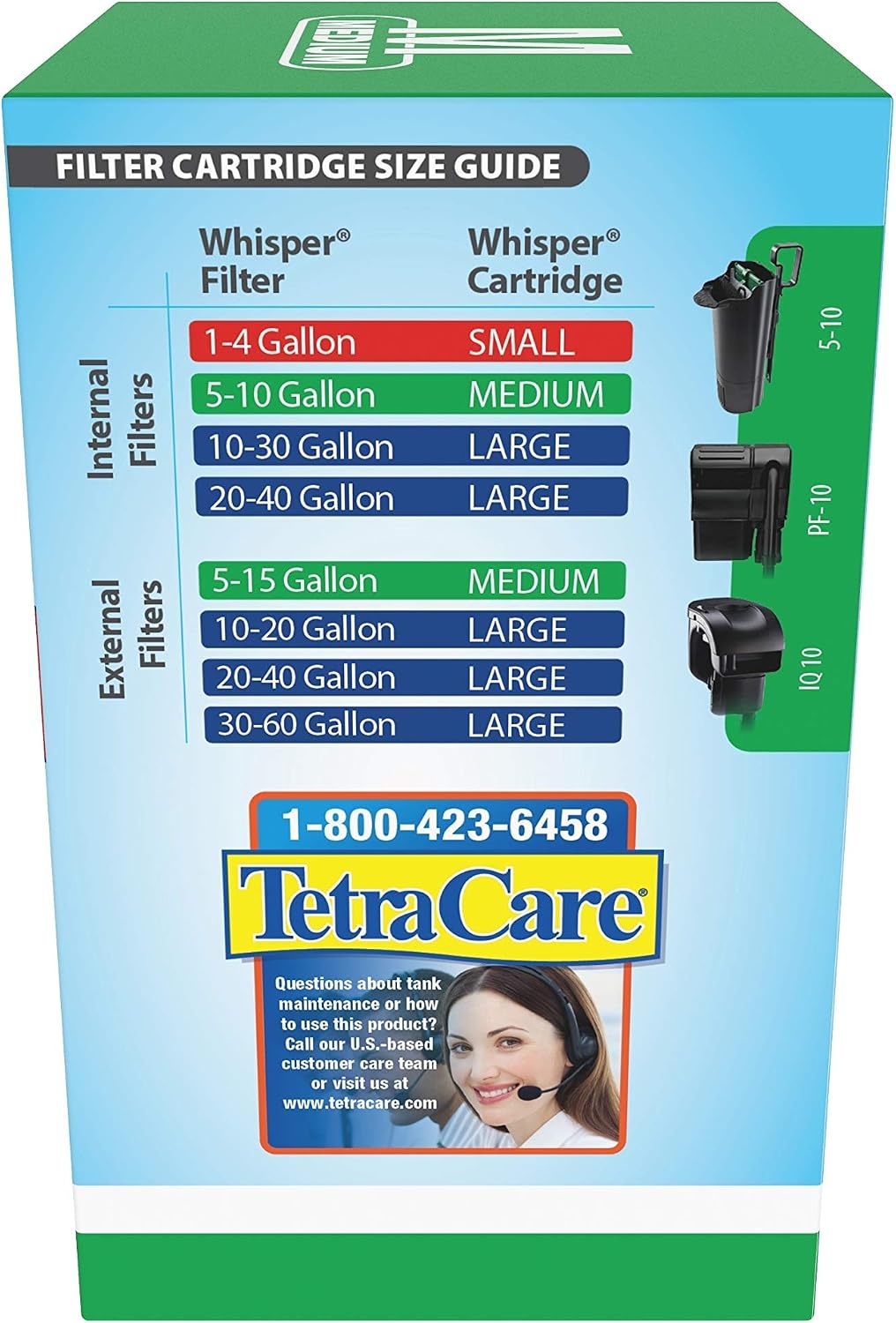 image:imageTetra Whisper BioBag Medium Filter Cartridges for Aquariums 12 Count Unassembled Fits Tetra Whisper Fish Tank Filters 510 Gal PF10 IQ 10Standard