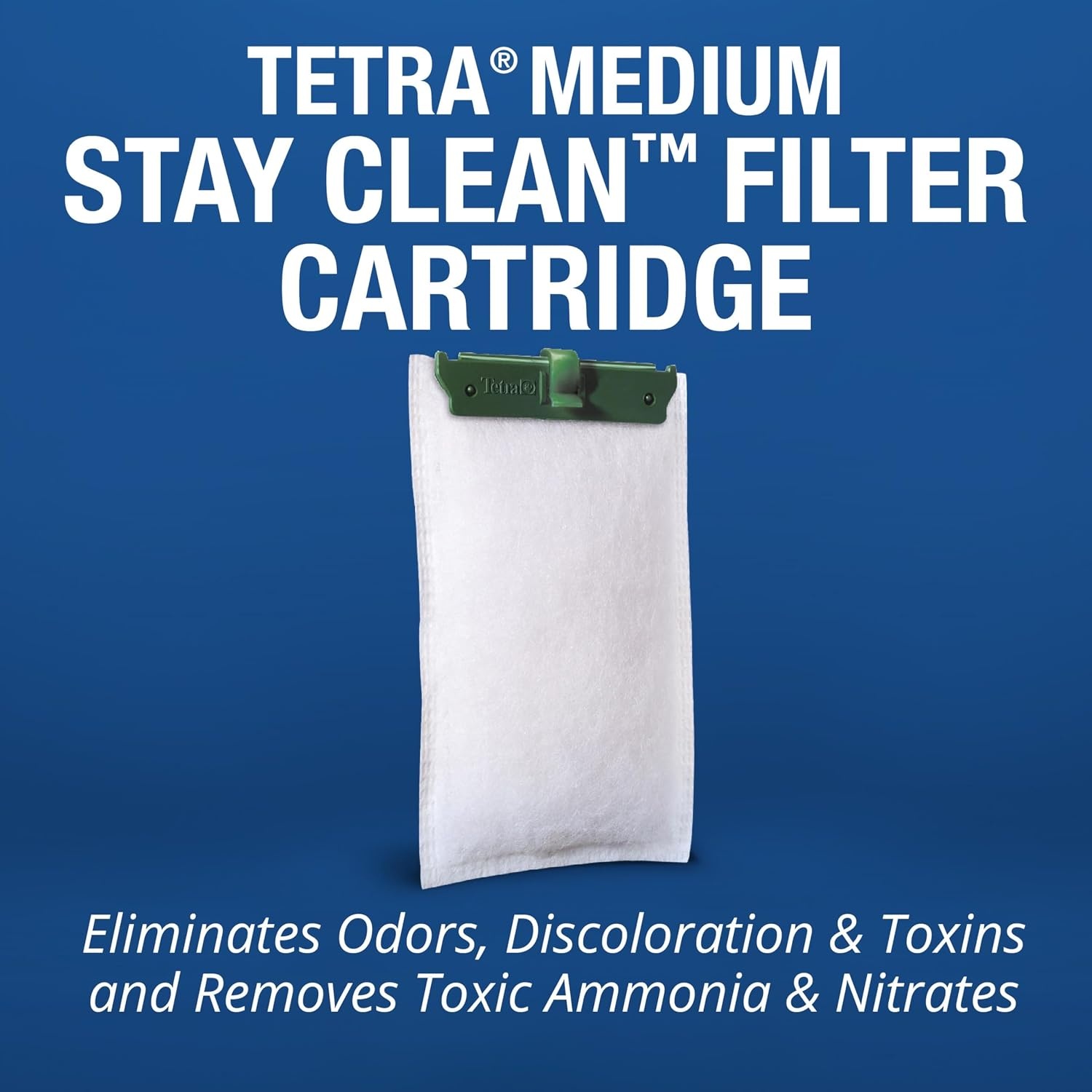 image:imageTetra Whisper BioBag Medium Filter Cartridges for Aquariums 12 Count Unassembled Fits Tetra Whisper Fish Tank Filters 510 Gal PF10 IQ 10With Stay Clean