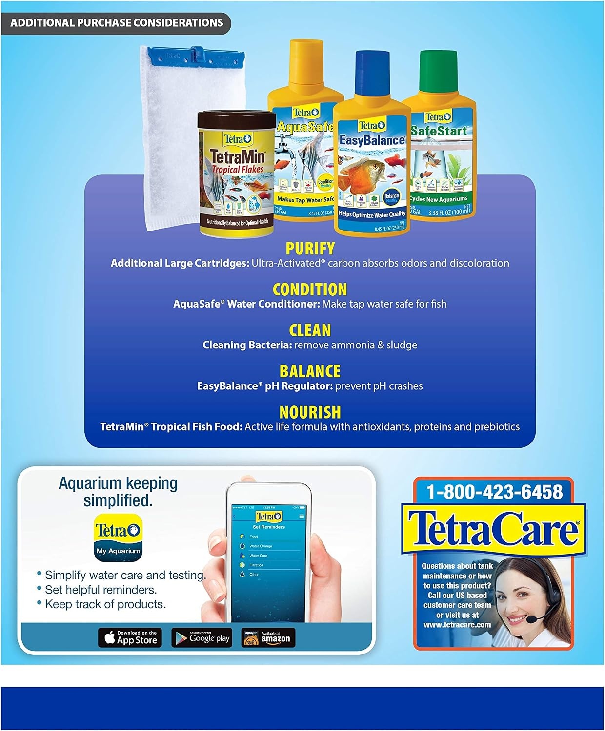 image:imageTetra Whisper IQ Power Filter 45 Gallons 215 GPH with Stay Clean Technology30Gallon