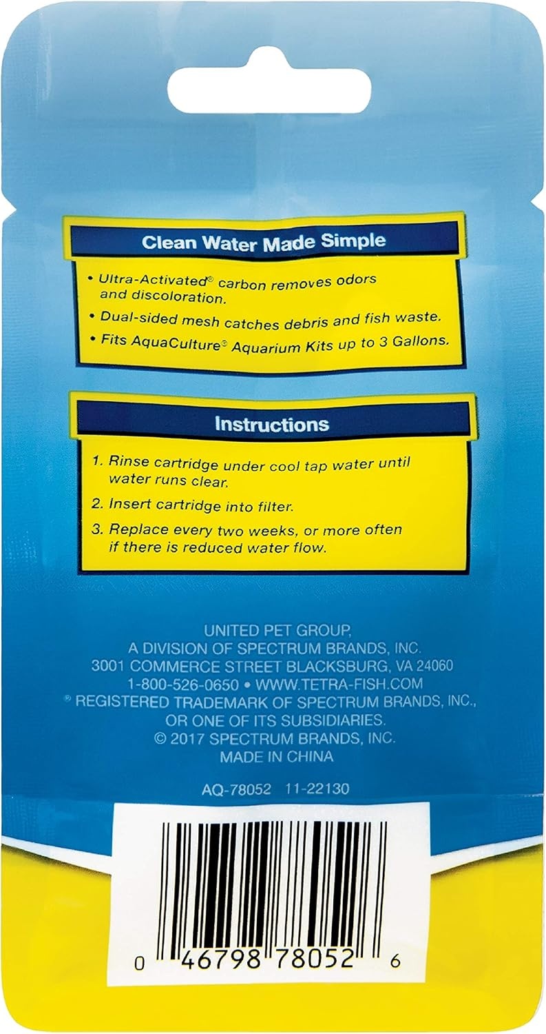 image:imageTetra Whisper XS Filter Cartridges for Aquariums 4 Count Ready to Use Fits Tetra Whisper Filters for Fish Tanks Up to 3 Gal96Count