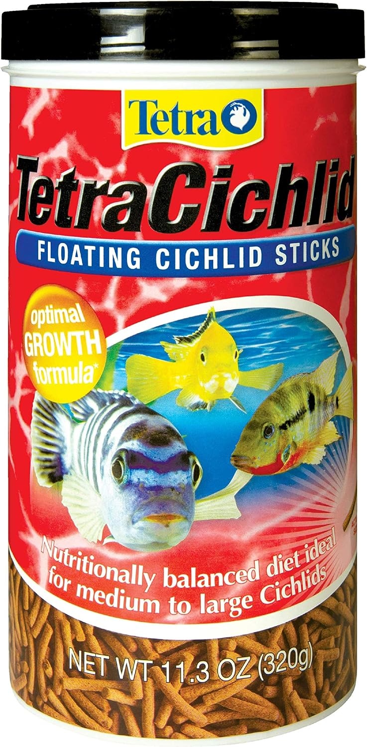 image:imageTetraCichlid Floating Cichlid Sticks 113 Ounces Pond Fish Food Nutritionally Balanced113 Ounce Pack of 12