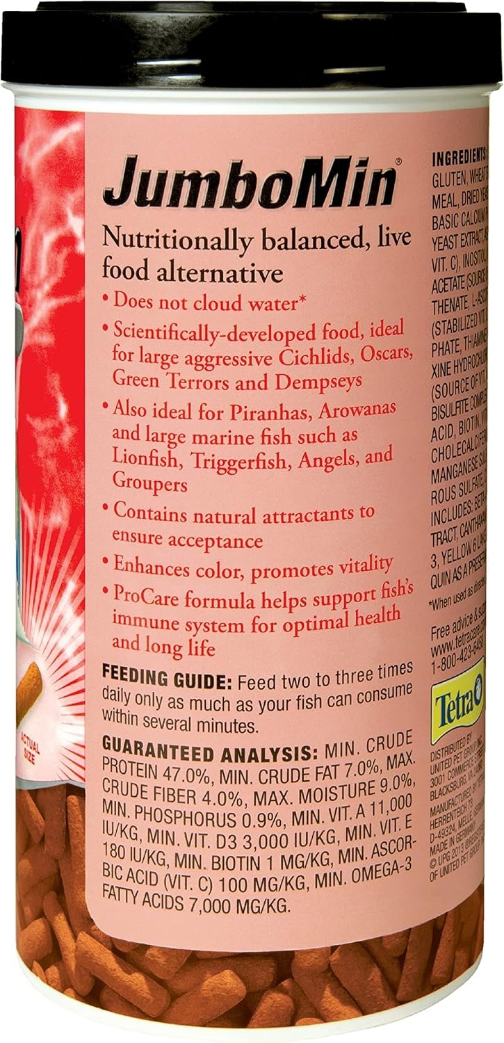 image:imageTetraCichlid Floating Cichlid Sticks 113 Ounces Pond Fish Food Nutritionally Balanced74 Ounce Pack of 1