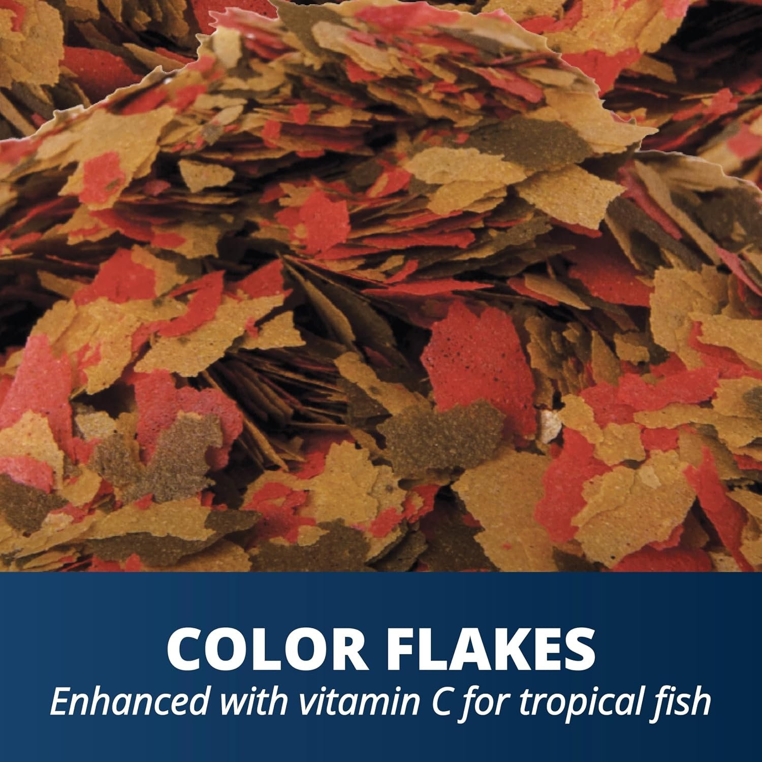 image:imageTetraColor Tropical Flakes Color Boosting Fish Food Nutritionally Balanced Diet for Tropical Fish 706 ozTropical