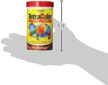 image:imageTetraColor Tropical Flakes Color Boosting Fish Food Nutritionally Balanced Diet for Tropical Fish 706 ozTropical
