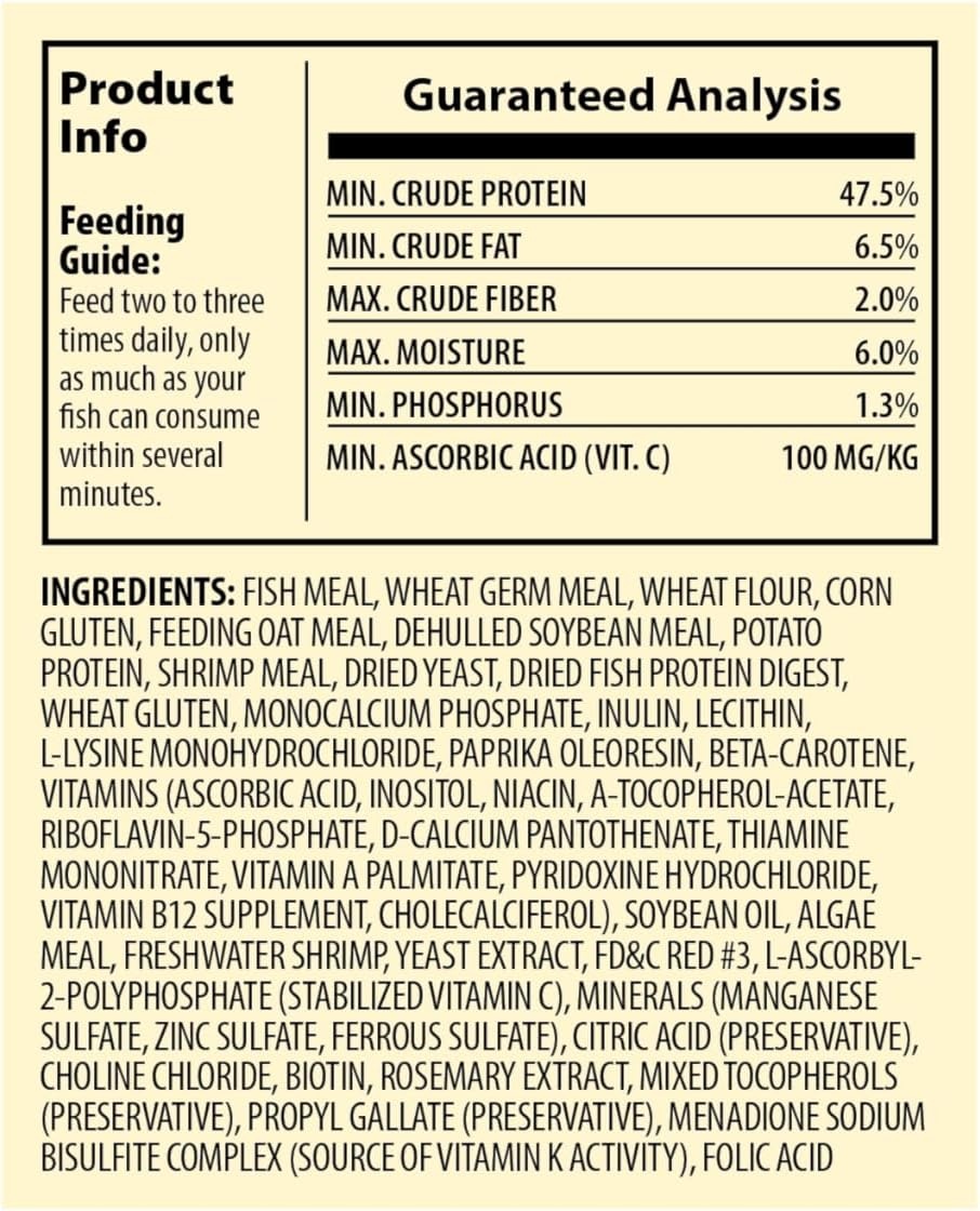 image:imageTetraColor XL Tropical Granules with Natural Color Enhancer 1058 Oz1058 Ounce Pack of 1