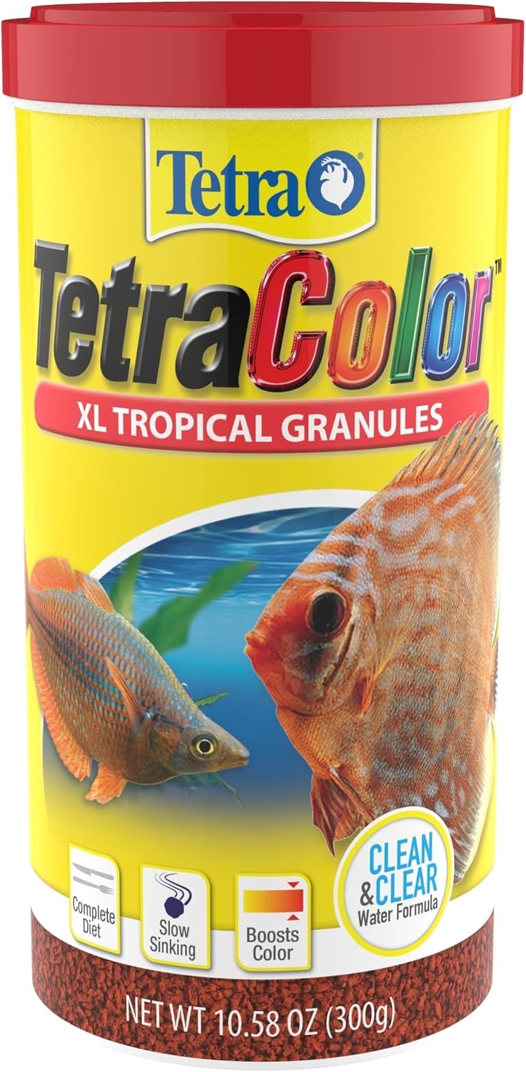image:imageTetraColor XL Tropical Granules with Natural Color Enhancer 1058 Oz1058 Ounce Pack of 12