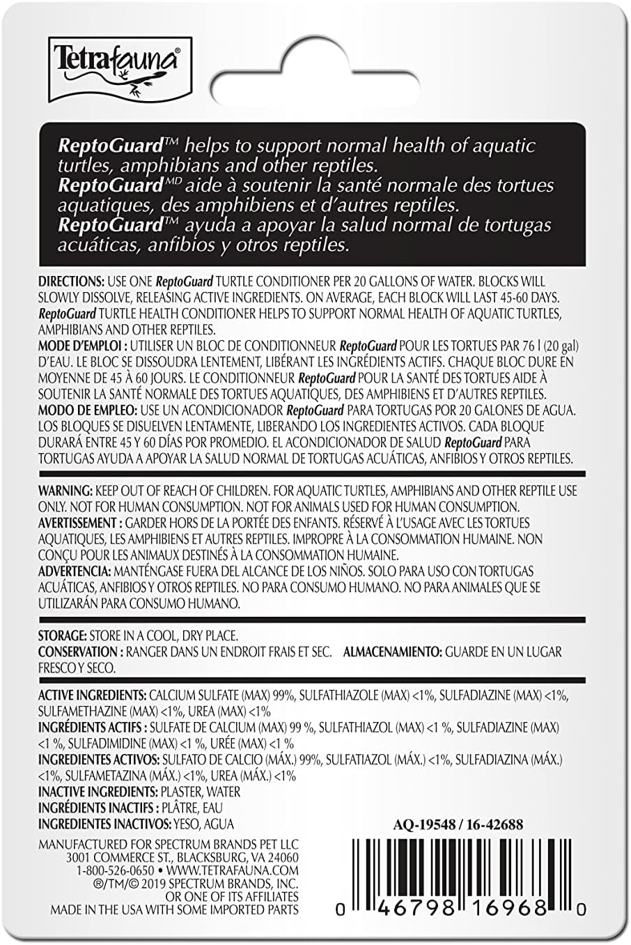 image:imageTetraFauna ReptoGuard Turtle Health Water Conditioner 1 Count SlowRelease1Count