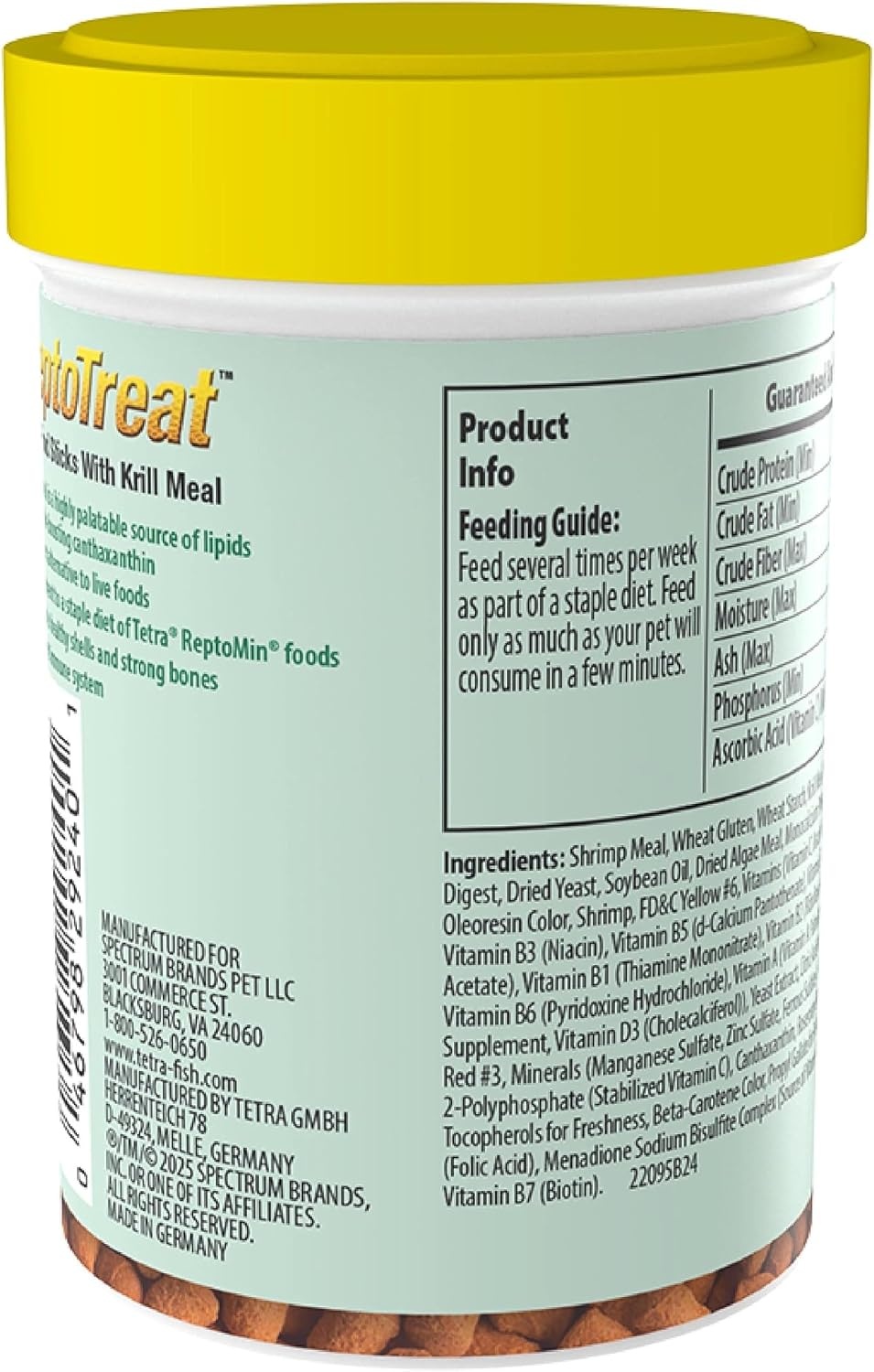 image:imageTetraFauna ReptoTreat Suprema 218 Ounces Food Supplement for Aquatic Turtles Newts and Frogs 1Pack218 Ounce Pack of 1