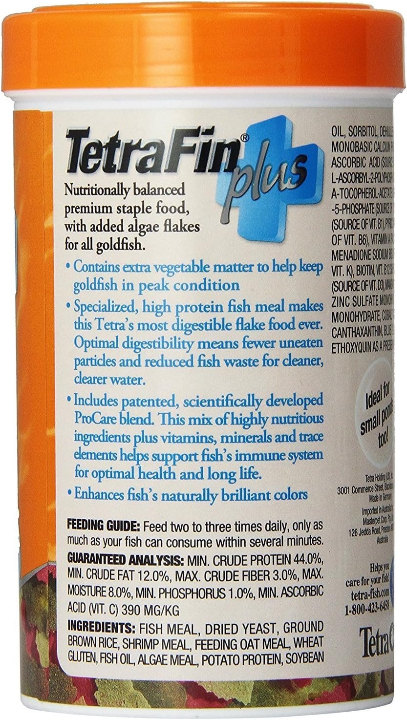 image:imageTetraFin Plus Goldfish Flakes 22 Ounces Balanced Diet With Algae To Promote Health22 Ounce Pack of 1