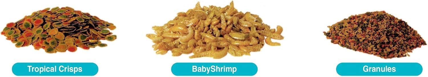 image:imageTetraMin Crisps SelectAFood 24 Ounces Fish Food Variety Pack 7703724 Ounce Pack of 1