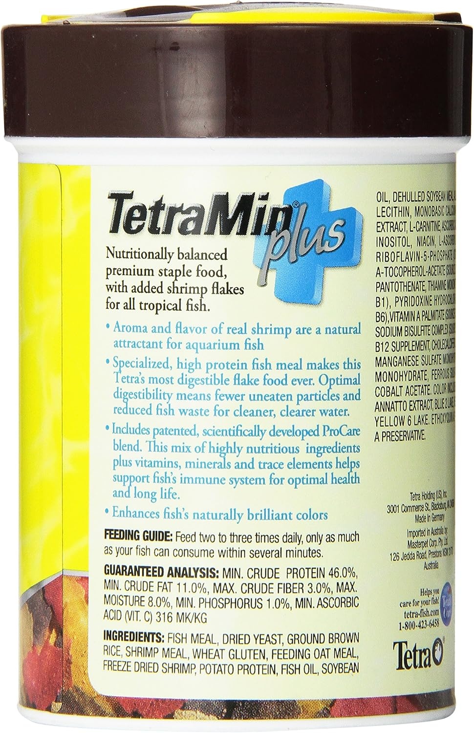 image:imageTetraMin Plus Tropical Flakes Cleaner and Clearer Water Formula 1Ounce1 Ounce Pack of 2