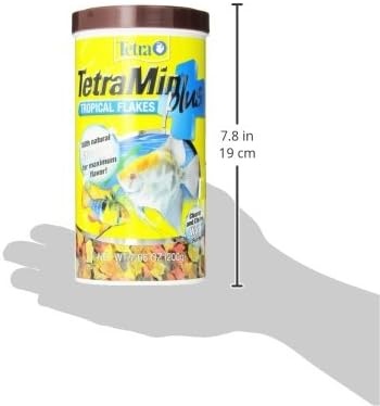 image:imageTetraMin Plus Tropical Flakes Cleaner and Clearer Water Formula 1Ounce706 Ounce Pack of 1
