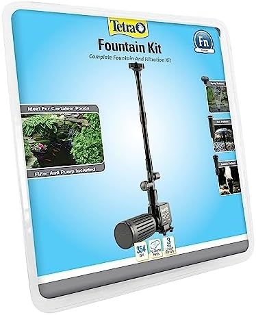 image:imageTetraPond 26594 FK3 Filtration Fountain Kits Under 100 Gallons