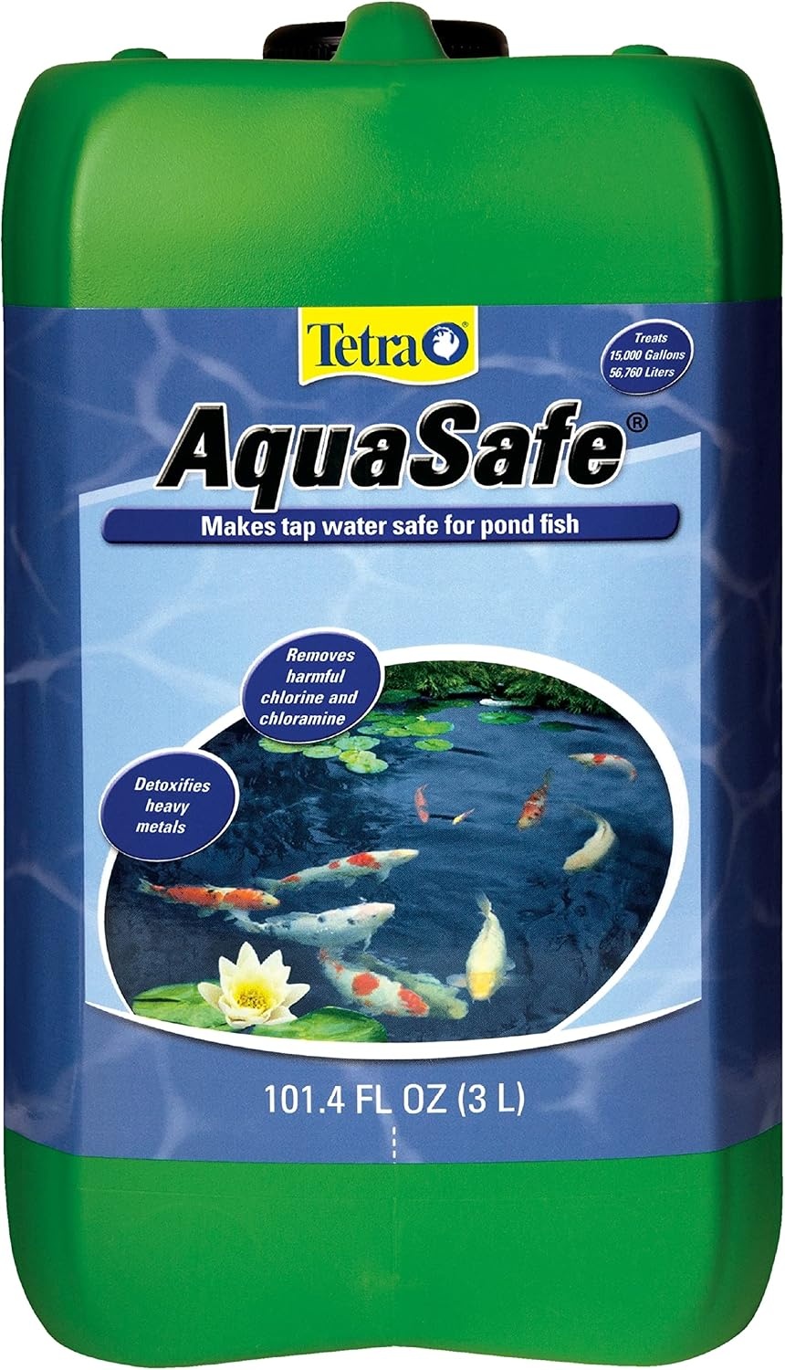 image:imageTetraPond AquaSafe 1014 Ounces Makes Tap Water Safe For Pond FishAquaSafe