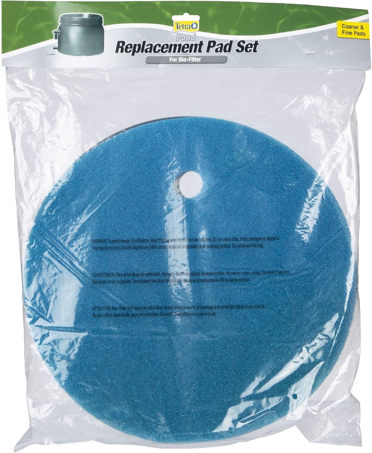 image:imageTetraPond Clear Choice BioFilter Replacement Pads Fine and Coarse