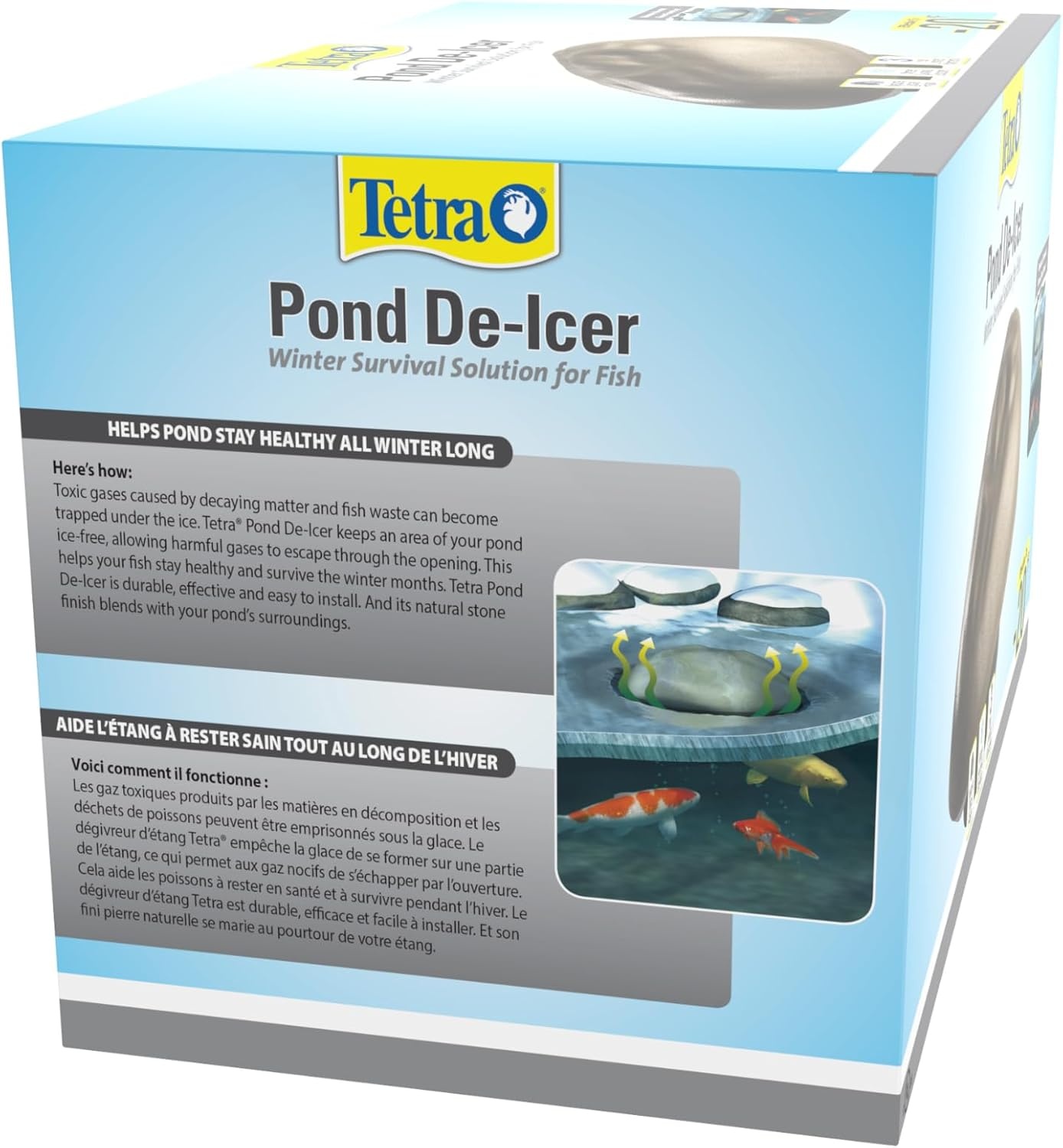 image:imageTetraPond DeIcer Thermostatically Controlled Winter Survival Solution For Fish UL Listed300 Watt