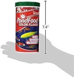 image:imageTetraPond Pond Flakes Complete Nutrition for Smaller Pond Fish Fish Food for Goldfish and Koi Fish 635 OuncesColor Enhancing
