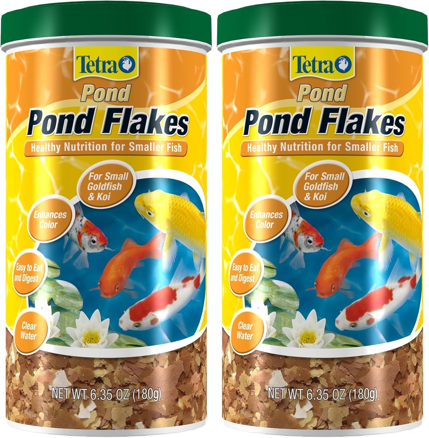 image:imageTetraPond Pond Flakes Complete Nutrition for Smaller Pond Fish Fish Food for Goldfish and Koi Fish 635 OuncesOriginal
