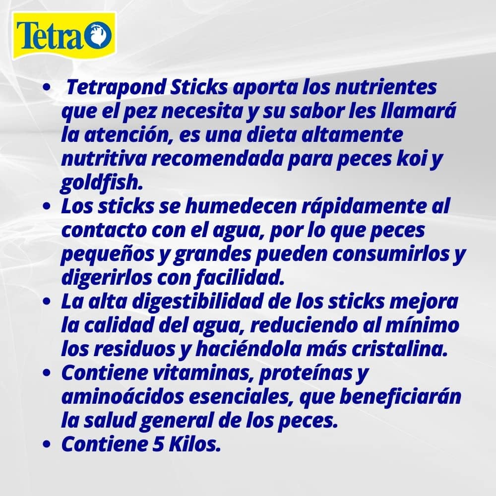 image:imageTetraPond Pond Sticks Pond Fish Food for Goldfish and Koi 172 PoundsFish