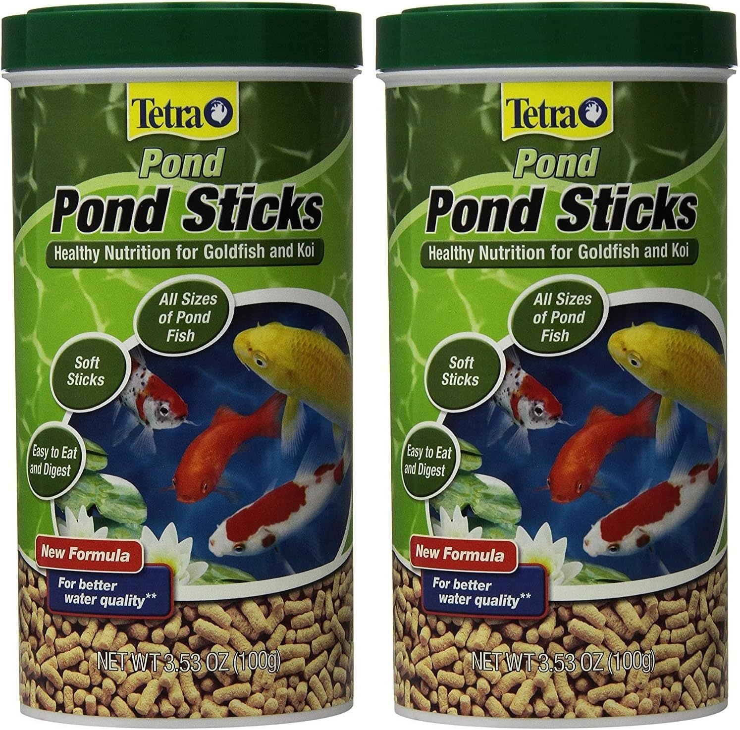 image:imageTetraPond Pond Sticks Pond Fish Food for Goldfish and Koi 172 PoundsSeafood