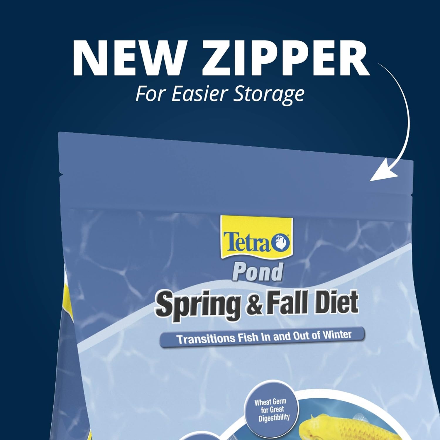 image:imageTetraPond Spring And Fall Diet 308 Pounds Pond Fish Food For Goldfish And Koi 7 L308 Pound Pack of 1