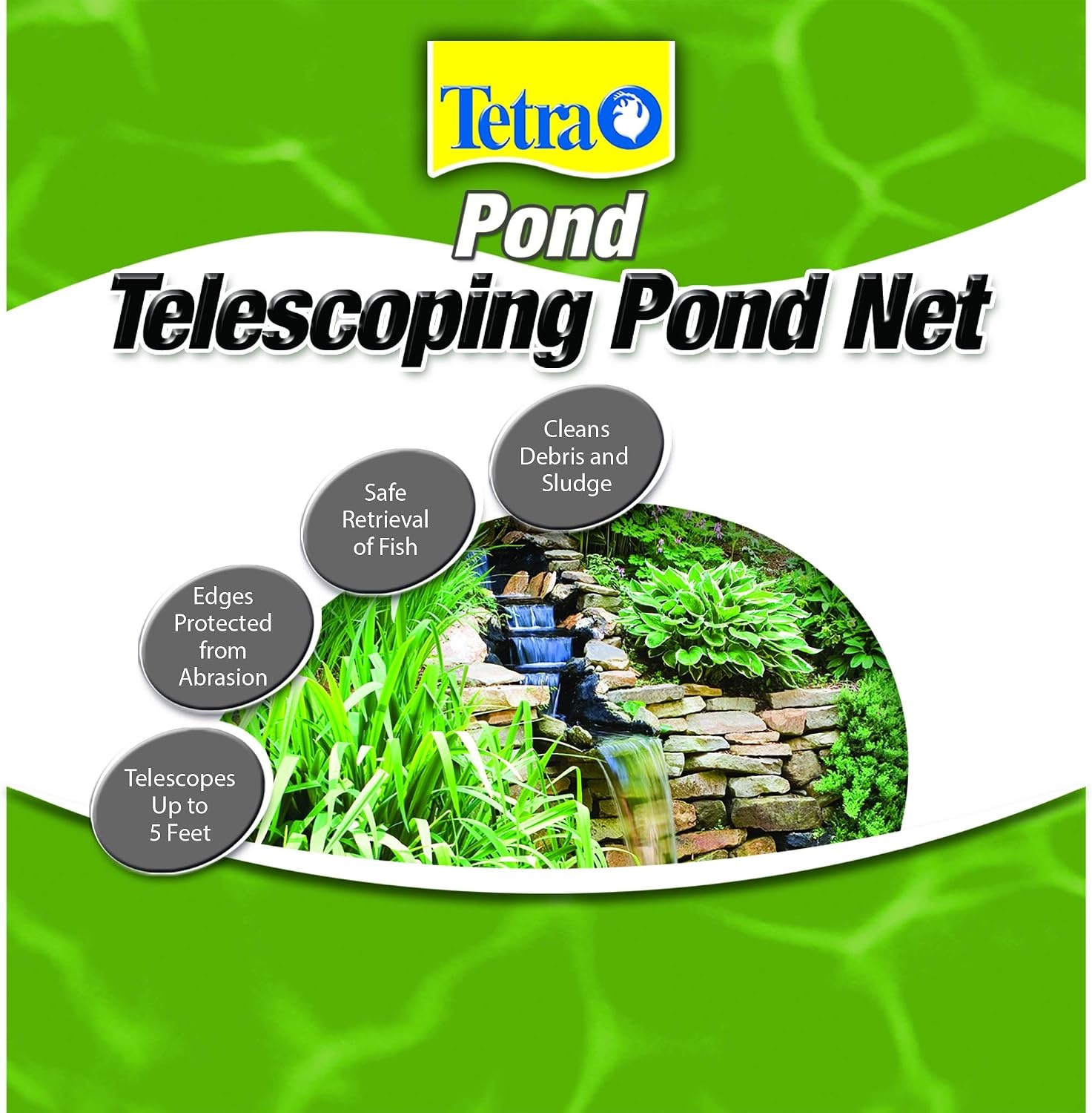 image:imageTetraPond Telescoping Pond Net 14Inch Diameter Ring1 ct