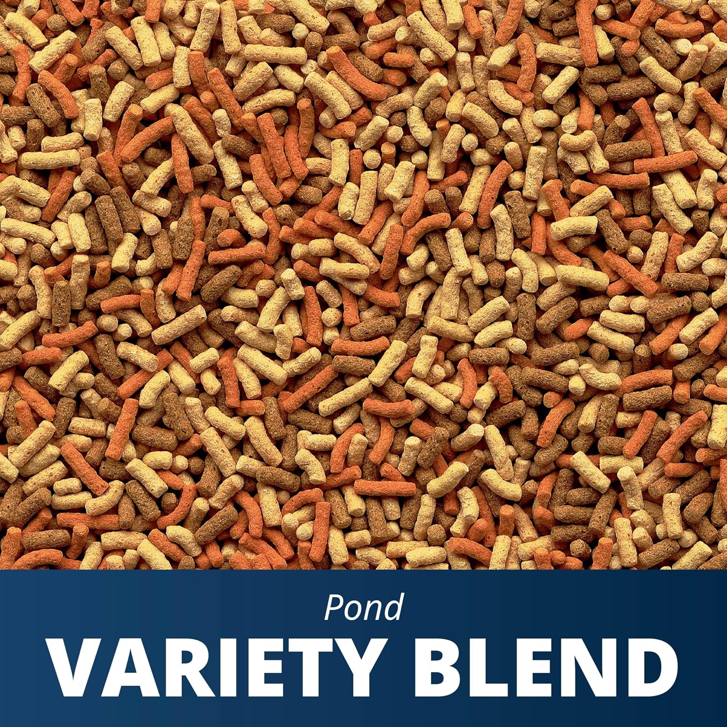 image:imageTetraPond Variety Blend Pond Fish Food for Goldfish and Koi Yellow 225 Pound Pack of 1225 Pound Pack of 1