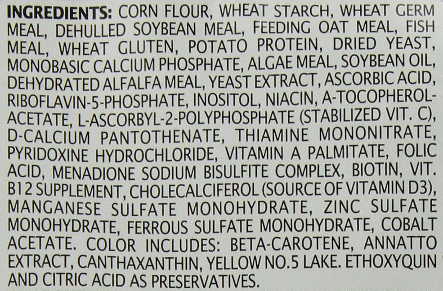 image:imageTetraPond Variety Blend Pond Fish Food for Goldfish and Koi Yellow 225 Pound Pack of 1225 Pound Pack of 6