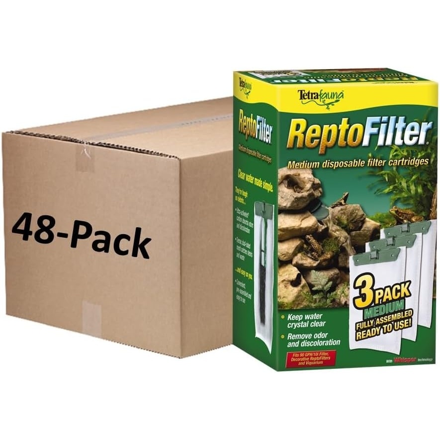 image:imageTetra 25845 144 Count Medium ReptoFilter Filter Cartridges