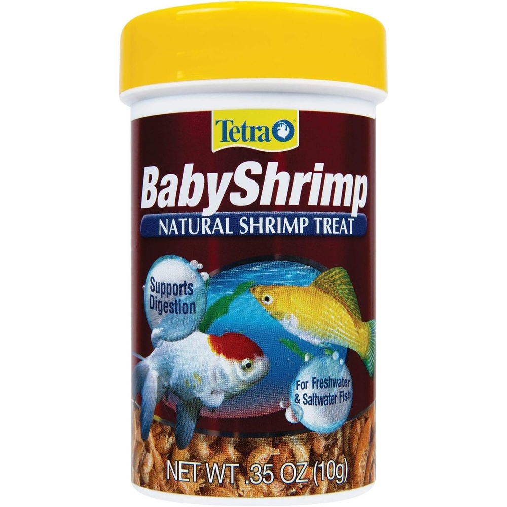 image:imageTetra BabyShrimp 035 Ounce Natural Shrimp Treat For Aquarium Fish 033197Fish