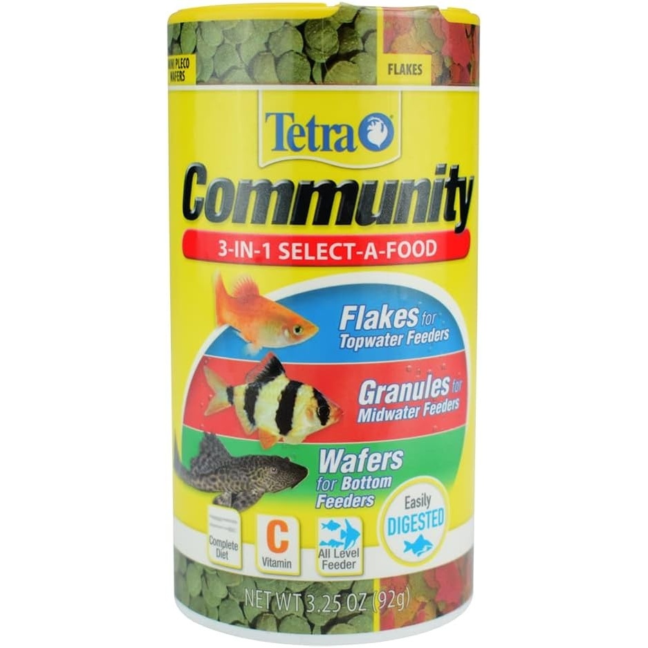 image:imageTetra Community SelectAFood Aquarium Fish Food 1 Can 325 oz