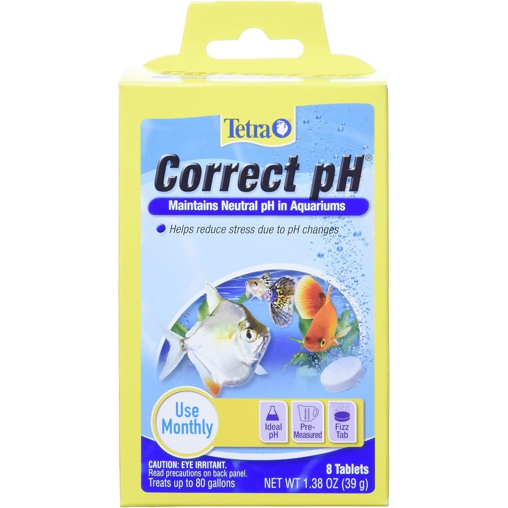 image:imageTetra Correct pH Tablets 8 Count For aquarium Water8Tabs