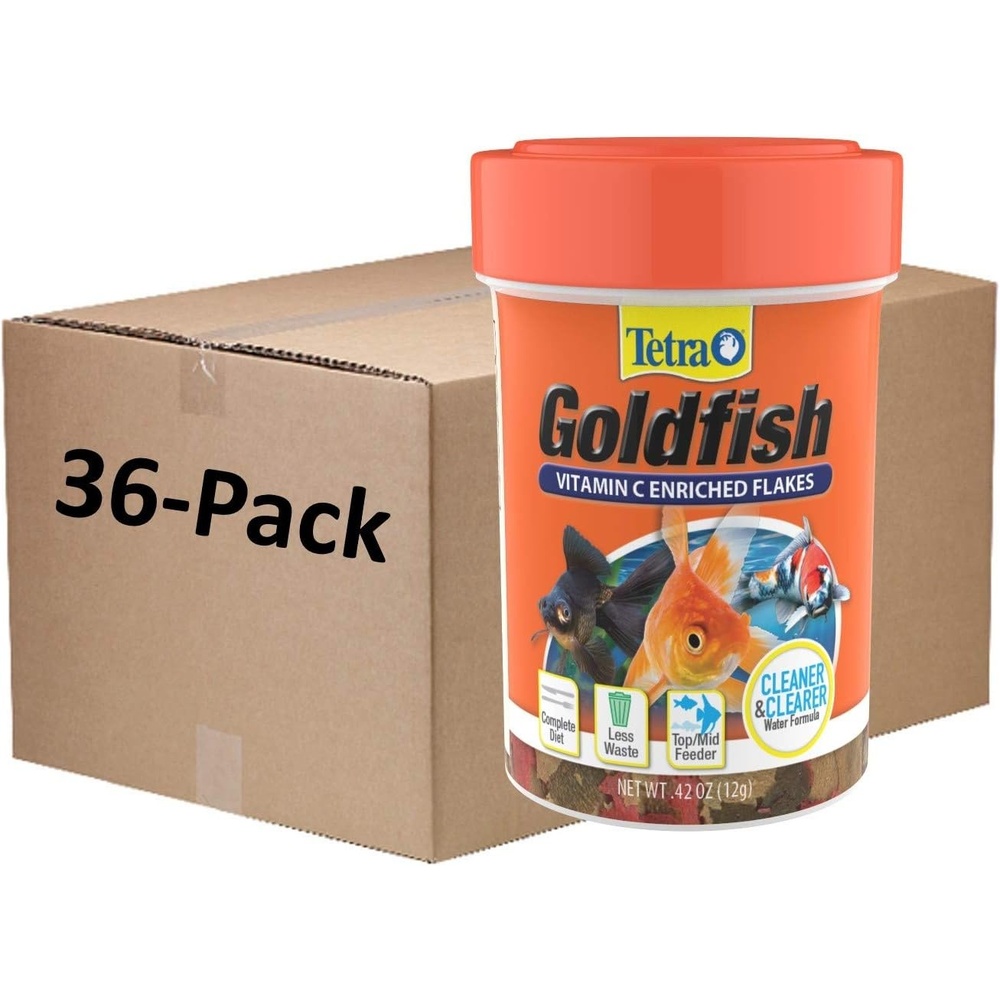 image:imageTetra Goldfish Variety Pellets Balanced Diet 187 Ounce042 Ounce Pack of 36