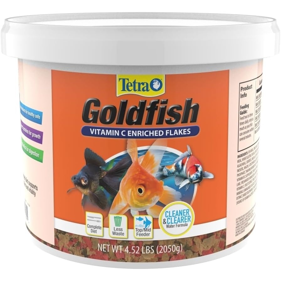 image:imageTetra Goldfish Variety Pellets Balanced Diet 187 Ounce452 Pound Pack of 1