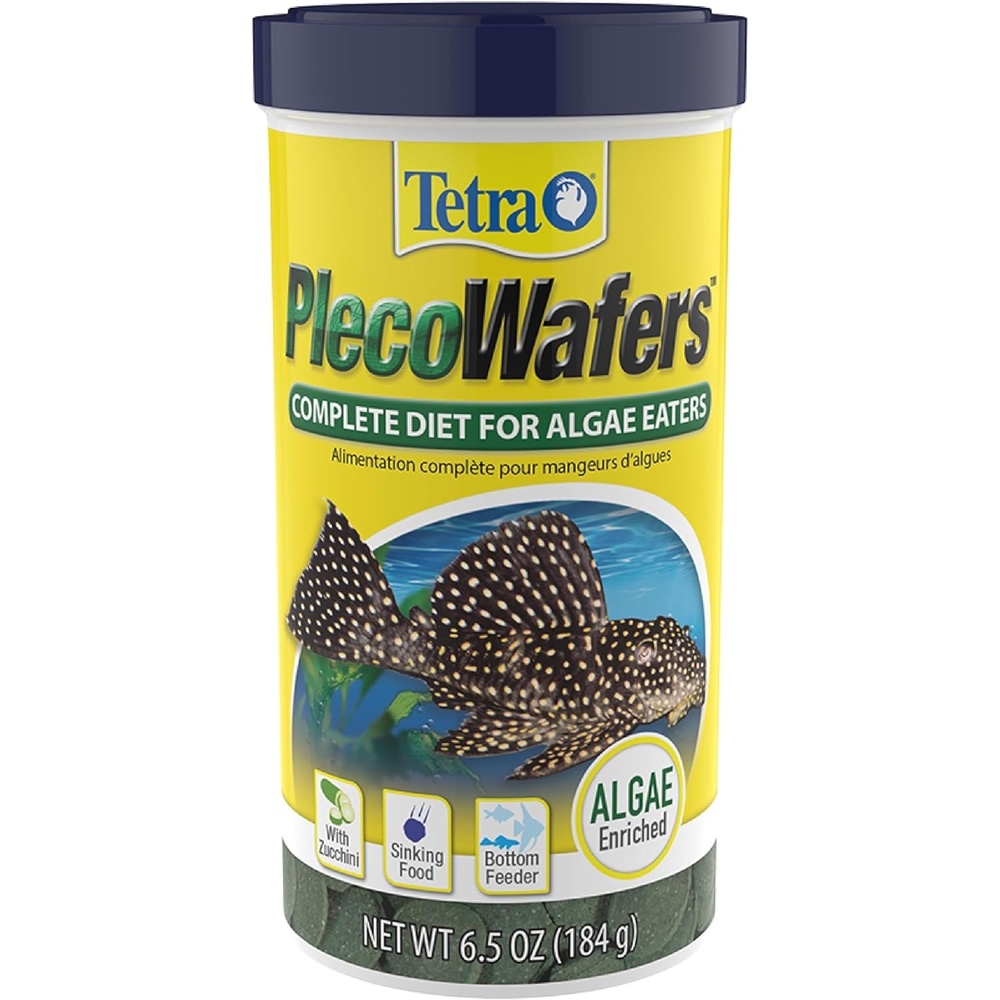 image:imageTetra PlecoWafers 86 Grams Nutritionally Balanced Fish Food For Algae Eaters 303 Ounce Pack of 165 Ounce Pack of 1