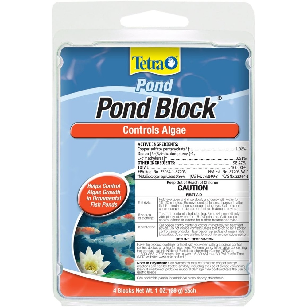 image:imageTetra Pond Block 4 Count Controls Algae Growth In Ornamental Fish Ponds 167351
