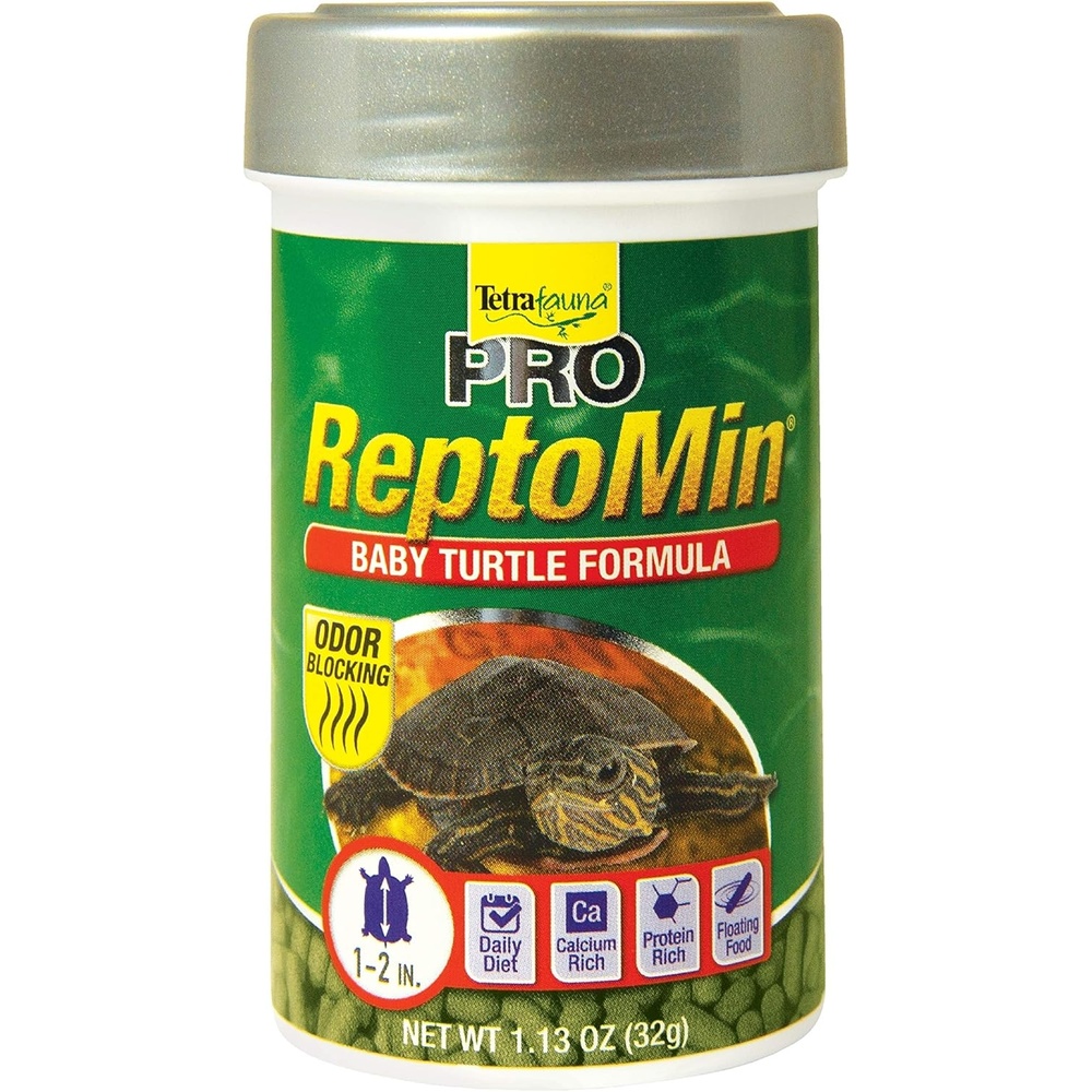 image:imageTetra TetraFauna PRO ReptoMin Pro Sticks Adult Turtle Formula Daily Diet for Aquatic Turtles 811 ozBaby Turtle
