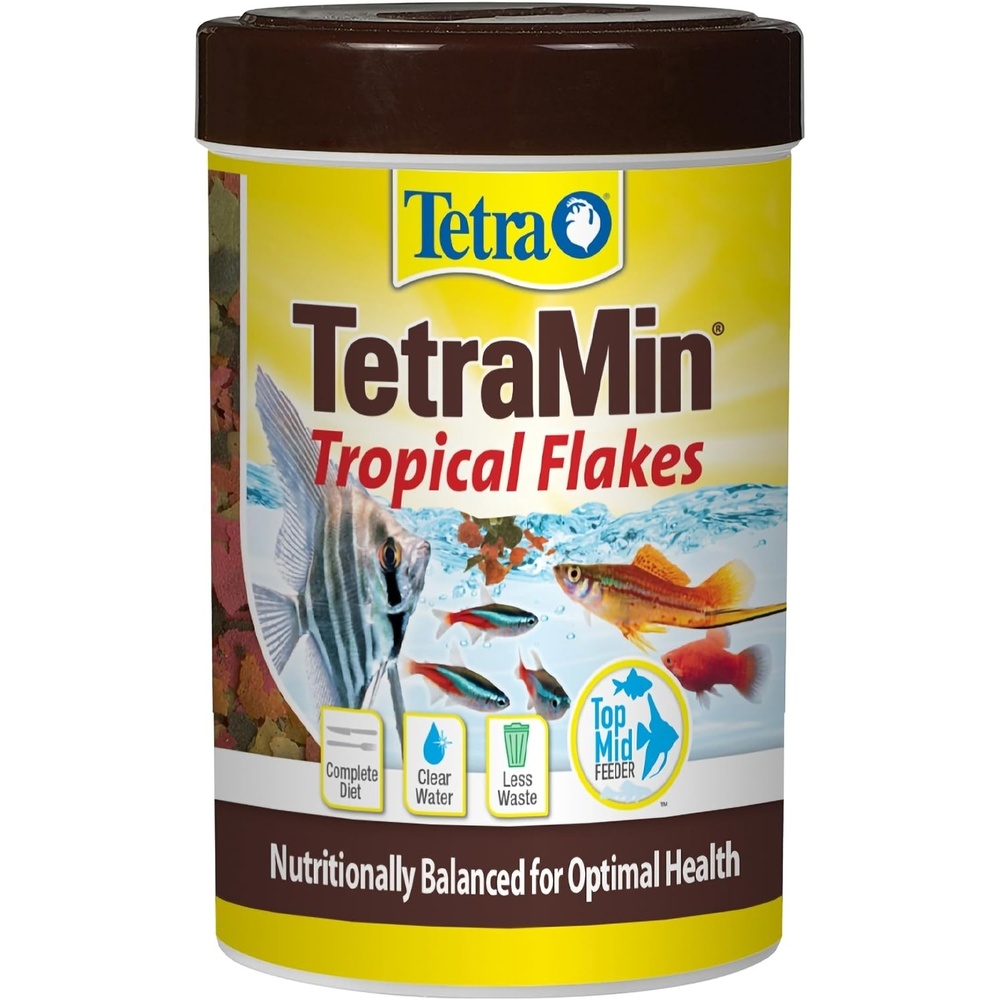 image:imageTetra TetraMin Tropical Flakes 353 Ounces Nutritionally Balanced Fish Food Model Number 16204