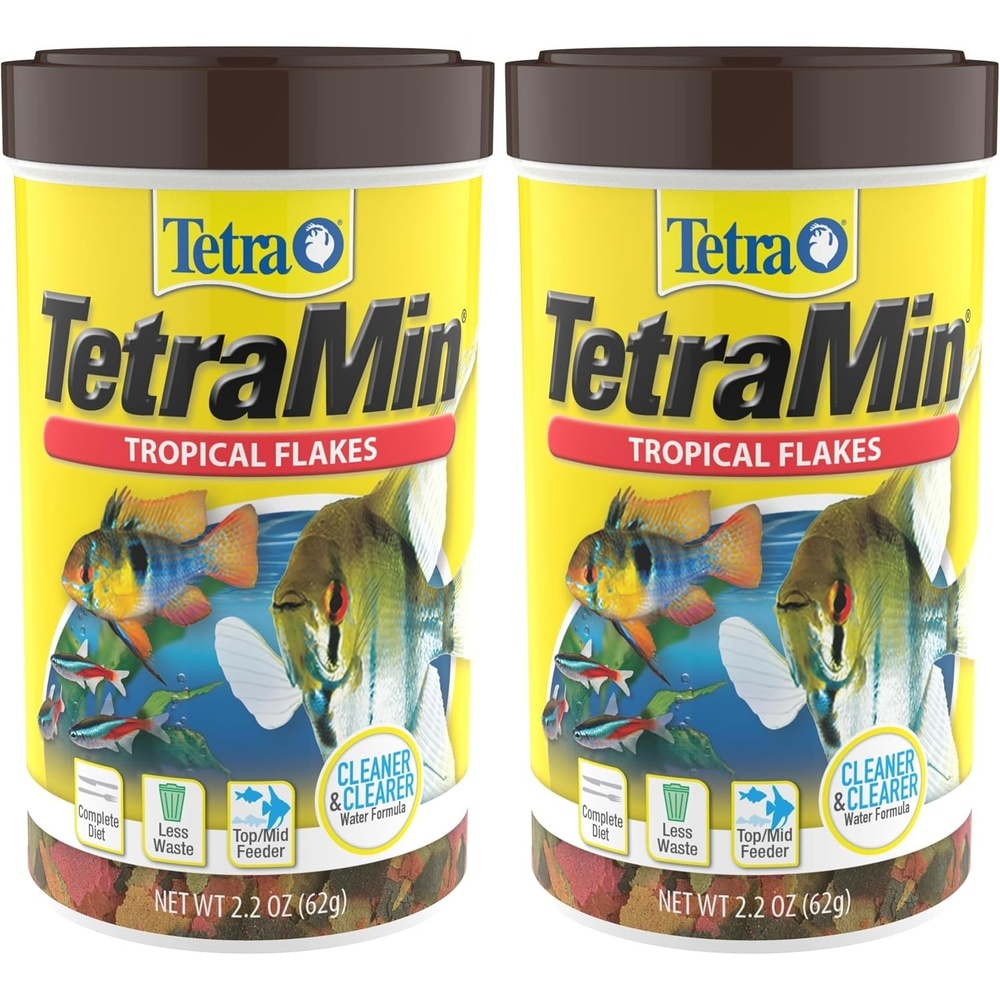 image:imageTetra TetraMin Tropical Flakes 452 Pounds Nutritionally Balanced Diet For Aquarium Fish22 Ounce Pack of 2