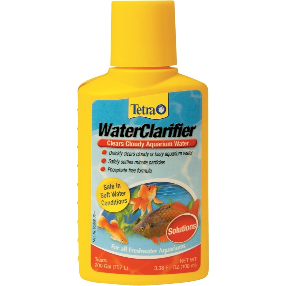 image:imageTetra Water Clarifier Aquarium Treatment Solution 338 oz Clears Cloudy Aquarium Water Safe to Use with Fish and Plants For Fresh Water338 Oz
