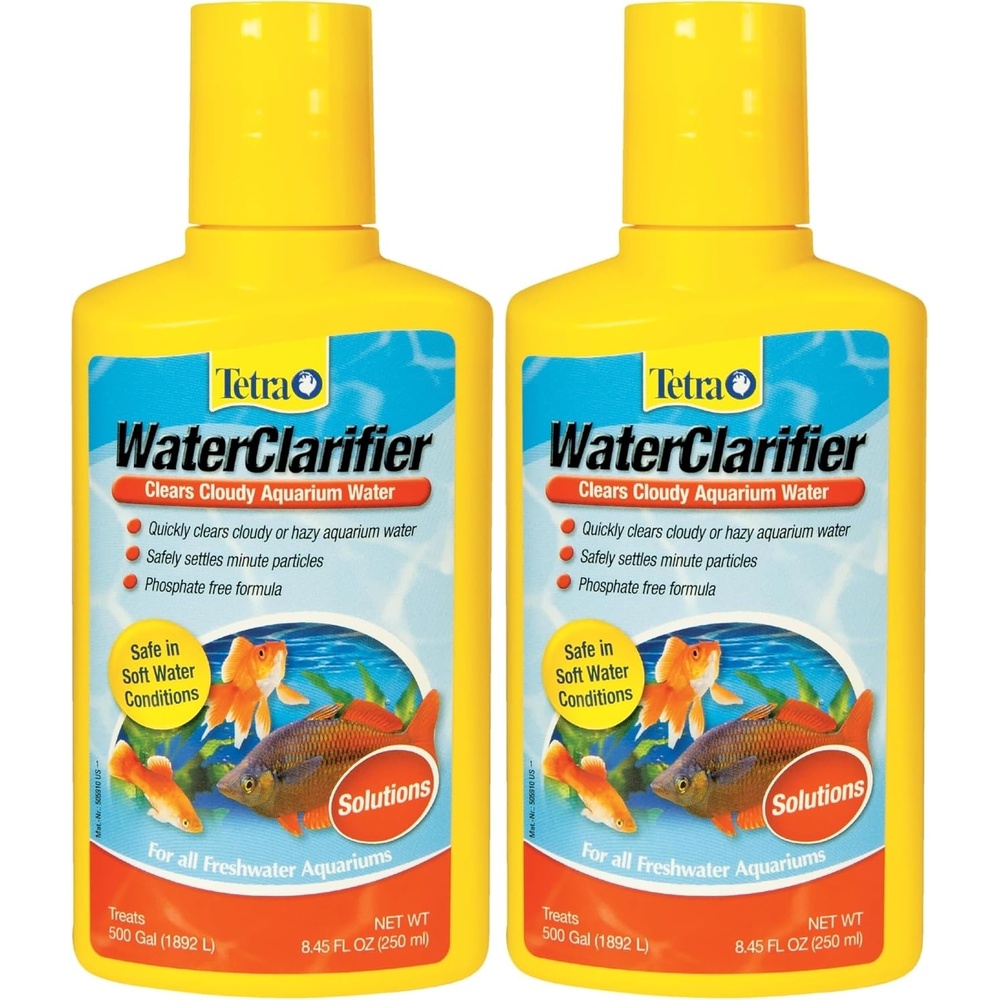 image:imageTetra Water Clarifier Aquarium Treatment Solution 338 oz Clears Cloudy Aquarium Water Safe to Use with Fish and Plants For Fresh Water884 oz Pack of 2